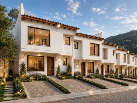 Casas nuevas en venta en Vía al Tingo, Valle de los Chillos | 4 habitaciones, terraza y patio